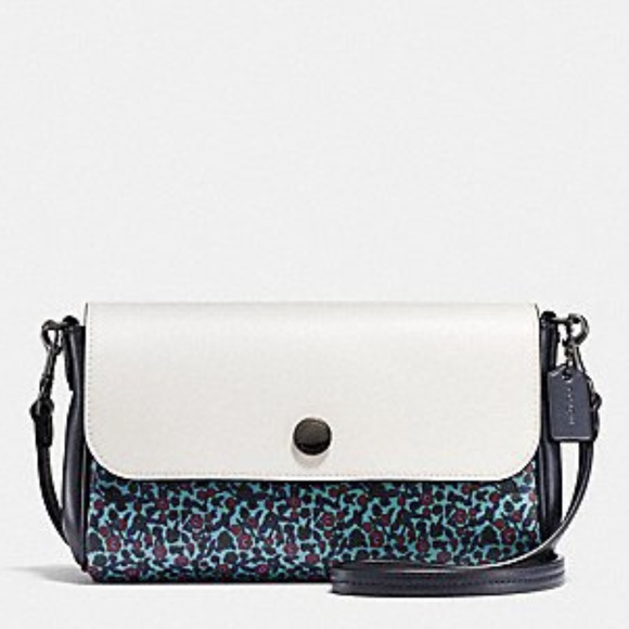 NWT COACH REVERSIBLE CROSSBODY RANCH FLORAL PRINT - Picture 7 of 7